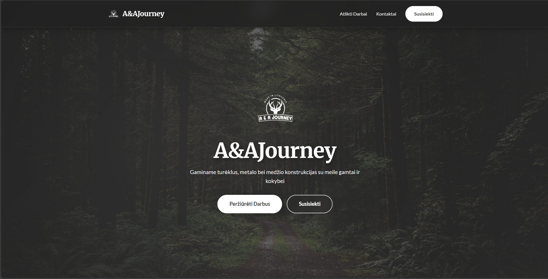 Aravada.lt - A&AJourney turėklų ir metalo konstrukcijų gamyba